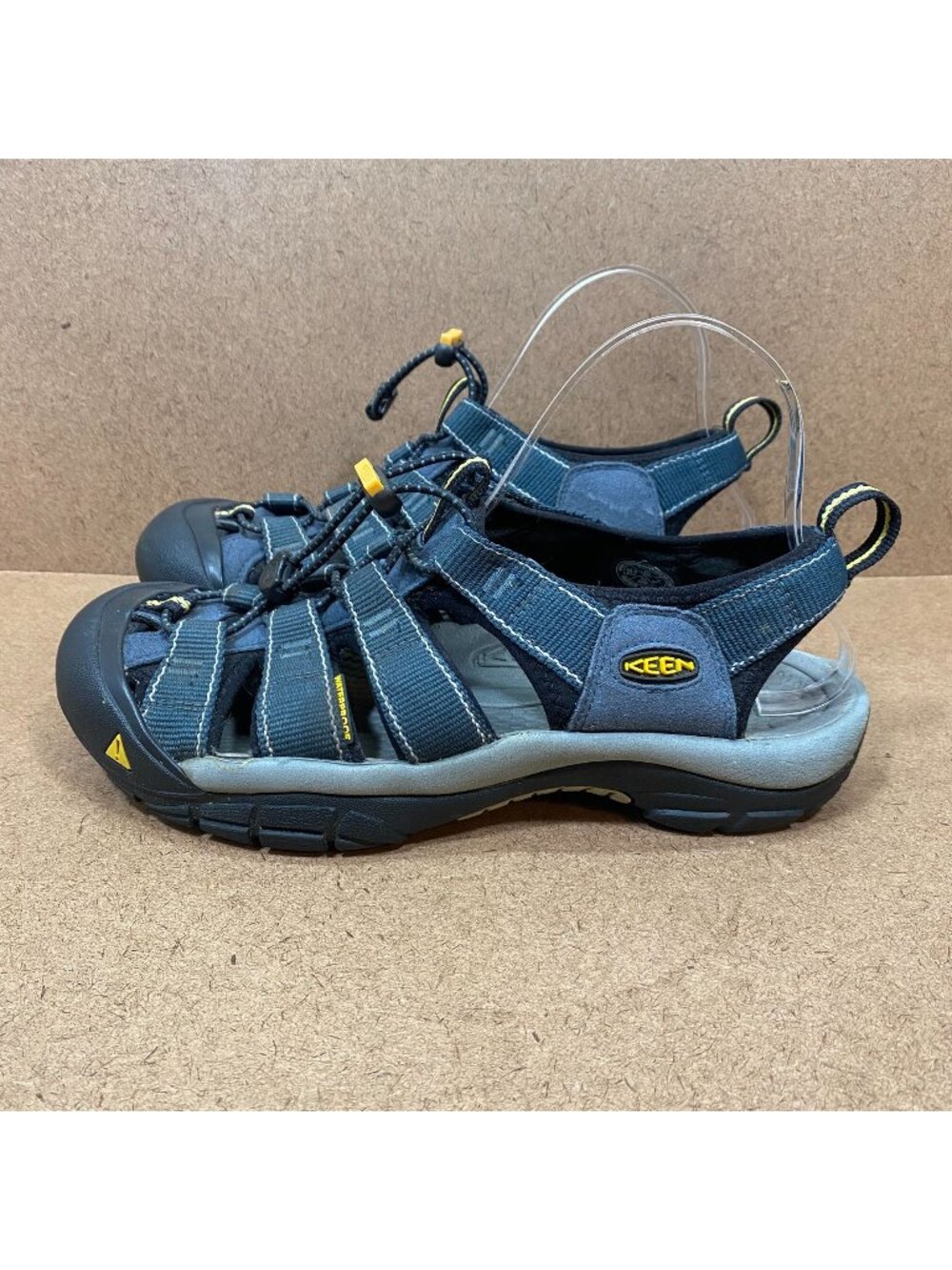 Keen Newport H2 Mens Sandals Size 8 US Navy Blue Waterproof Hiking Outdoor Shoes